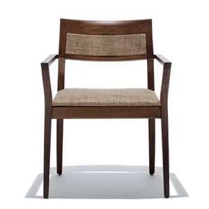  Knoll Krusin Armchair with Upholstered Back Inset
