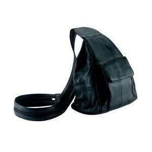  Embassytrade Solid Genuine Leather Hobo Sling/Backpack 