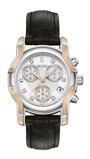 Bulova 98P117 Womens Diamond Wintermoor Chronograph Watch  