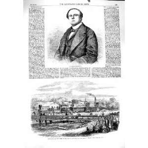  1860 DON JOSE SALAMANCA TRAIN JAMES TOWN ATLANTIC