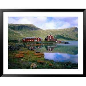 Buildings at Gateway to Jotunheimen National Park, Eidsbugarden 