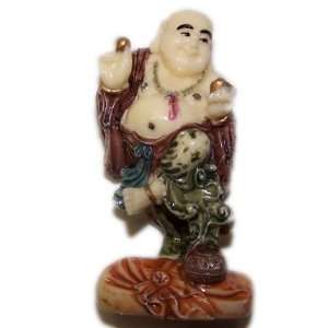  Buddha Ivory with Gold Nugget 