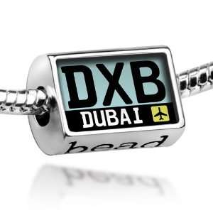  Beads Airport code DXB / Dubai country UAE   Pandora 