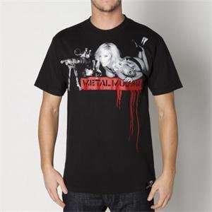  Metal Mulisha Sniper Girl T  shirt   X Large/Black 