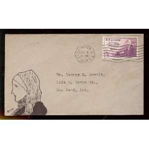  738 Seyag (unlisted) First Day Cover; Mothers Day; 20th 