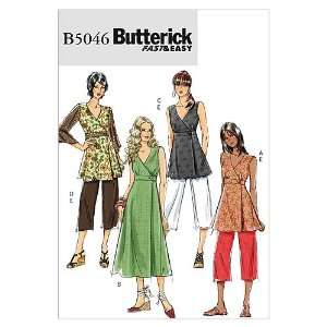  Butterick Patterns B5046 Misses Top, Dress and Pants 