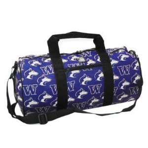  UW Logo University of Washington Huskies Duffle Ba Case 