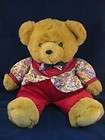   Bear 21 Bow Tie & Jacket Teddy 20p2 Stuffed Animal Toy Pink Blue
