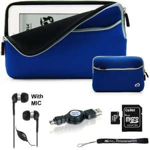  Blue Trim with Black Premium Neoprene Cover Glove Carrying 