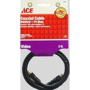  5 each Ace Rg59 Video Coaxial Cable (30713)