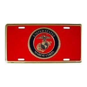  United States Marine Corps License Plate (USMC 