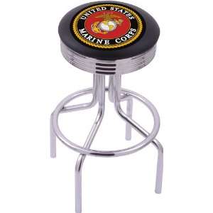  United States Marine Corps Steel Stool with 2.5 Ribbed 