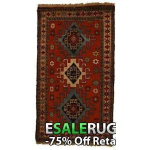  6 3 x 3 7 Ghoochan Hand Knotted Persian rug