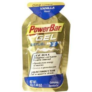  Power Bar Energy Gel, Vanilla, 24 ct (Quantity of 2 
