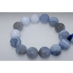    Day Gift Jewelry Unique Blue Agate Bracelet Arts, Crafts & Sewing