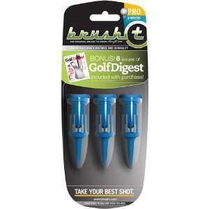  Brush T Oversize 3 pk Golf Tee Blue 3 Wood 2 Effective 