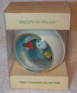 1979 Hallmark Snoopy Ski Holiday Ornament  