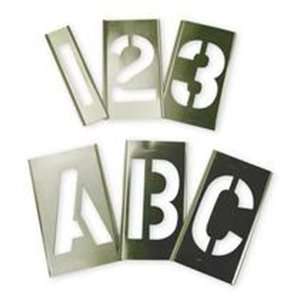    Tools   3 92 Piece Letter & Number Stencil Set,