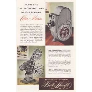   1948 Bell & Howell Hollywood Touch Bell & Howell  Books