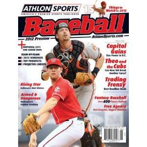   Washington Nationals 2012 Athlon Sports MLB Baseball Preview Magazine