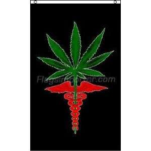  Medical Marijuana 3x 5 Novelty Flag 35