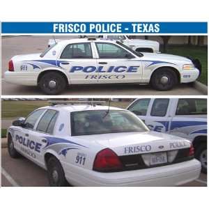  BILL BOZO FRISCO, TX POLICE DECALS