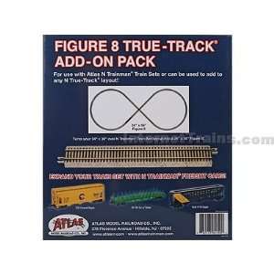  Atlas N Scale TrainMan 24 x 56 Track Add On Pack Toys 