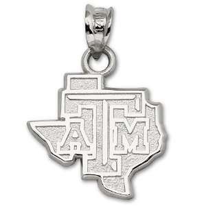  Texas A&M University ATM Pendant   Sterling Silver 