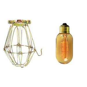  30 Watt Vintage Marconi Radio Type Filament Light Bulb and 
