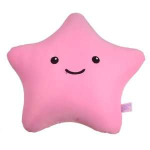  Pink Star Padded Doll Toy Pillow 11 inch by Atomix1 Toys 