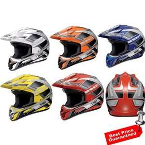  Shoei V Moto Alert Full Face Helmet XX Small  Orange Automotive