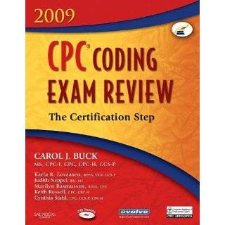 CPC Coding Exam Review 2009 The Certification Step, 1e (CPC Coding 