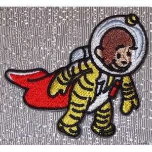  CURIOUS GEORGE in Space Suit Embroidered PATCH Everything 