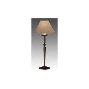 Natural Iron Finish Cast Table Lamp By Remington Lamp 