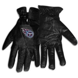  Titans Reebok Leather Gloves ( sz. L, Titans ) Sports 