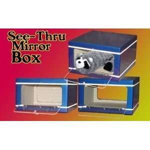  See thru Mirror Box   Animal / Stage / Magic Trick Toys 
