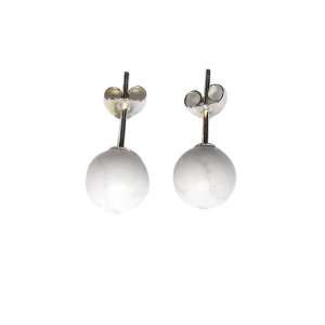    Howlite 925 silver Earrings at unbeatable price D Gem Jewelry