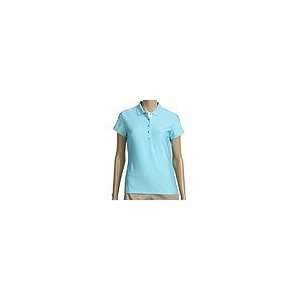  Greg Norman Fontaine Polo Shirt Womens Short Sleeve Knit 