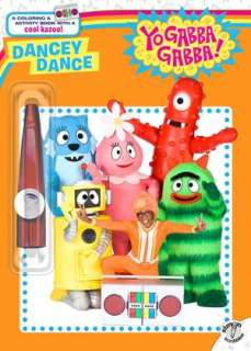 dancey dance yo gabba gabba maggie testa coloring book $