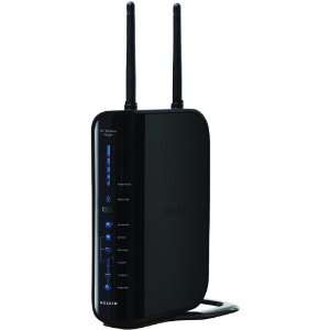 Belkin N+ Wireless Router   Wireless router   4 port 