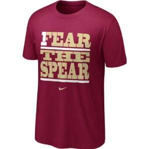   State Seminoles Garnet Nike My School Local T Shirt