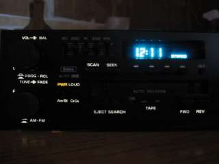 This is an example of a radio with the bulbs illuminated (sale is for 