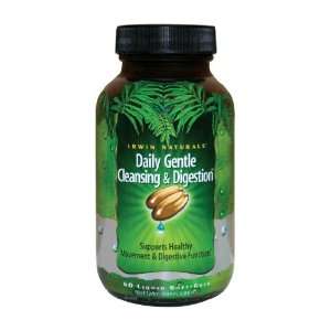  Irwin Naturals Daily Gentle Cleansing & Digestion 60ct 