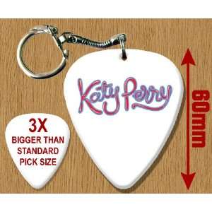  Katy Perry BIG Guitar Pick Keyring Musical Instruments