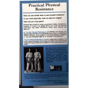   Practical Physical Resistance (VHS Video) (Scenarios in Self Defense