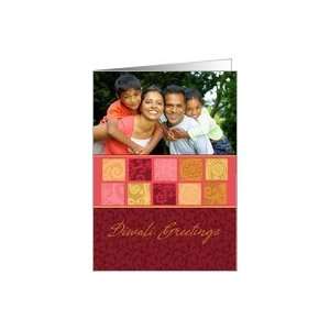  Colorful Mehndi   Diwali Custom Photo Card Health 