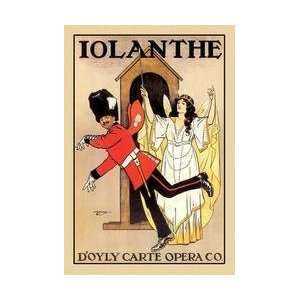  Iolanthe DOyly Carte Opera Company 20x30 poster