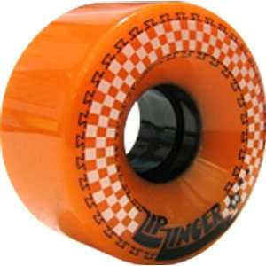 Krooked Zip Zinger 65mm Orange Skateboard Wheels (Set Of 4)  