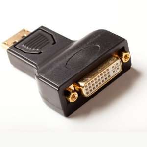  Display Port Male Connector to DVI I Female Adapter 
