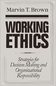 Working Ethics, (1889059552), Marvin T. Brown, Textbooks   Barnes 